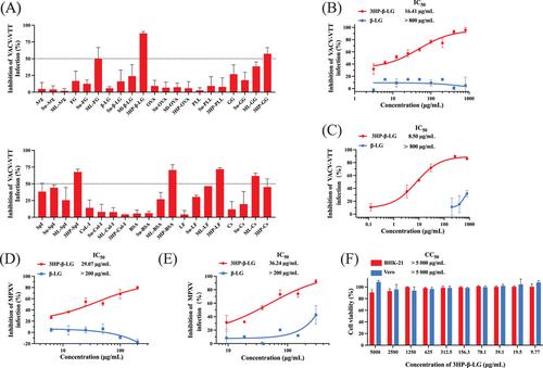 A clinically used anti-human papilloma virus agent (3-hydroxyphthalic anhydride-modified bovine β-lactoglobulin) has a potential for topical application to prevent sexual transmission of monkeypox virus