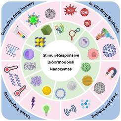 Designing intelligent bioorthogonal nanozymes: Recent advances of stimuli-responsive catalytic systems for biomedical applications