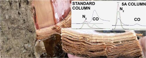 Improving the measurement of nitrogen stable isotopes in organic materials containing high C:N ratios using a 5A molecular sieve column