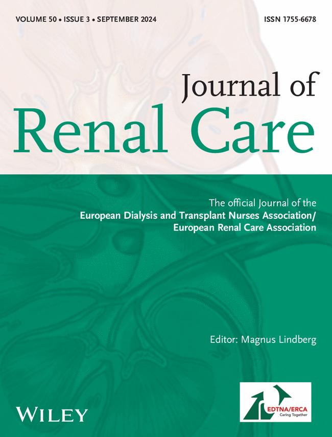 Issue Information: Journal of Renal Care 3/2024