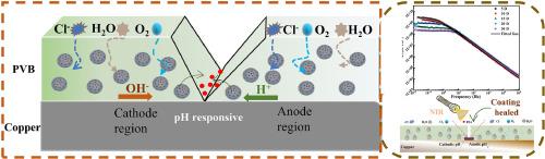 pH-responsive and NIR photothermal self-healing coating for metal protection