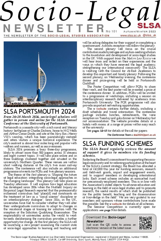 SLSA E-Newsletter