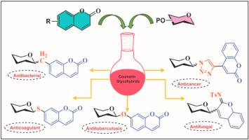 Sugar functionalized coumarin motifs: Synthesis and applications