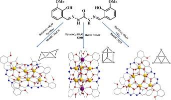 Exploring the structural variations and magnetic properties of three hexanuclear dysprosium(III) complexes exhibiting single-molecule magnetism behavior