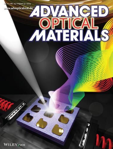 Stretchable Metamaterials with Tamm/Fano Resonances for Tunable, Efficient Mechanochromic Color Shifting (Advanced Optical Materials 24/2024)