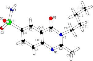 Design and one-pot synthesis of 2H(methyl)-3-alkyl-4-oxo-3,4-dihydroquinazoline-6-sulfonamides