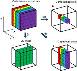 Hyperspectral microscopy of atomically thin materials