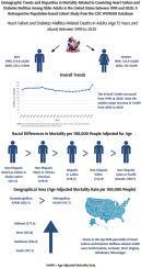 Demographic trends and disparities in mortality related to coexisting heart failure and diabetes mellitus among older adults in the United States between 1999 and 2020: A retrospective population-based cohort study from the CDC WONDER database