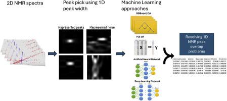 The development of machine learning approaches in two-dimensional NMR data interpretation for metabolomics applications