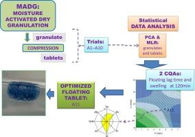 Exploration of moisture activated dry granulation for the development of gastroretentive tablets aided by SeDeM diagram