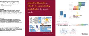 Interactive data comics for communicating medical data to the general public: A study of engagement and ease of understanding