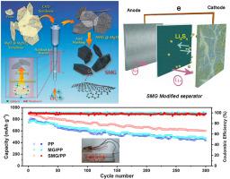 S-doped mesoporous graphene modified separator for high performance lithium-sulfur batteries