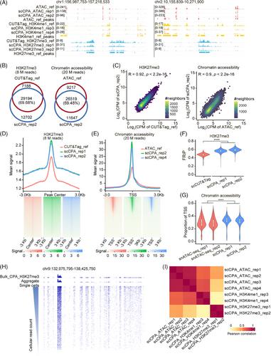 Single-cell multi-modal chromatin profiles revealing epigenetic regulations of cells in hepatocellular carcinoma