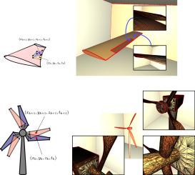 Tessellation and interactive visualization of four-dimensional spacetime geometries