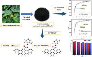 Exploring the adsorption of catechol and resorcinol onto Croton caudatus activated carbon: An integrated experimental and theoretical approach