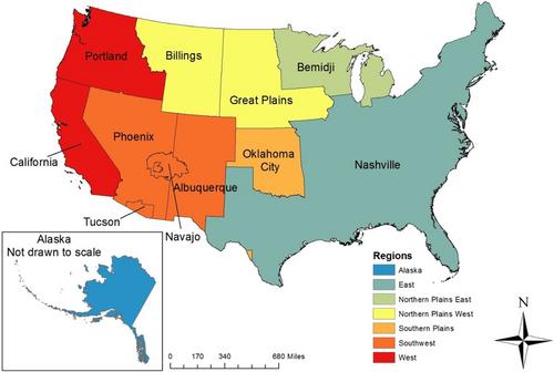 Alzheimer's disease and related dementia diagnoses among American Indian and Alaska Native adults aged ≥45 years, Indian Health Service System, 2016–2020