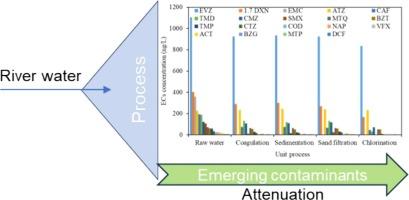 Occurrence, persistence, and removal of contaminants of emerging concern through drinking water treatment processes – A case study in South Africa