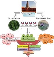 Quantitative analysis of soil quality around brick kilns using pollution indices and ANOVA in Jammu district of Jammu and Kashmir, India