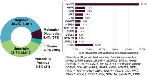 Diagnostic and clinical utility of comprehensive multigene panel testing for patients with neuropathy