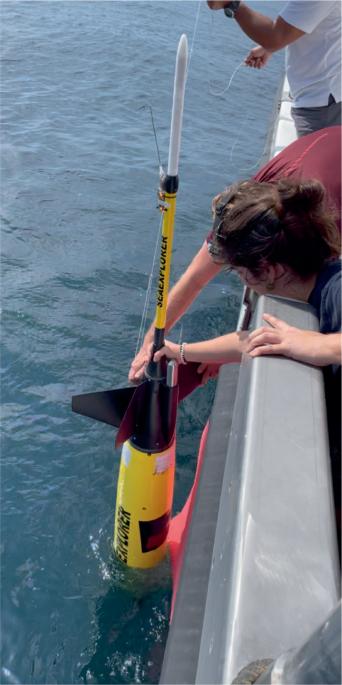 Autonomous underwater gliders to observe the ocean