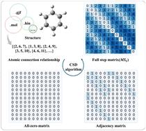 Connectivity stepwise derivation (CSD) method: a generic chemical structure information extraction method for the full step matrix†