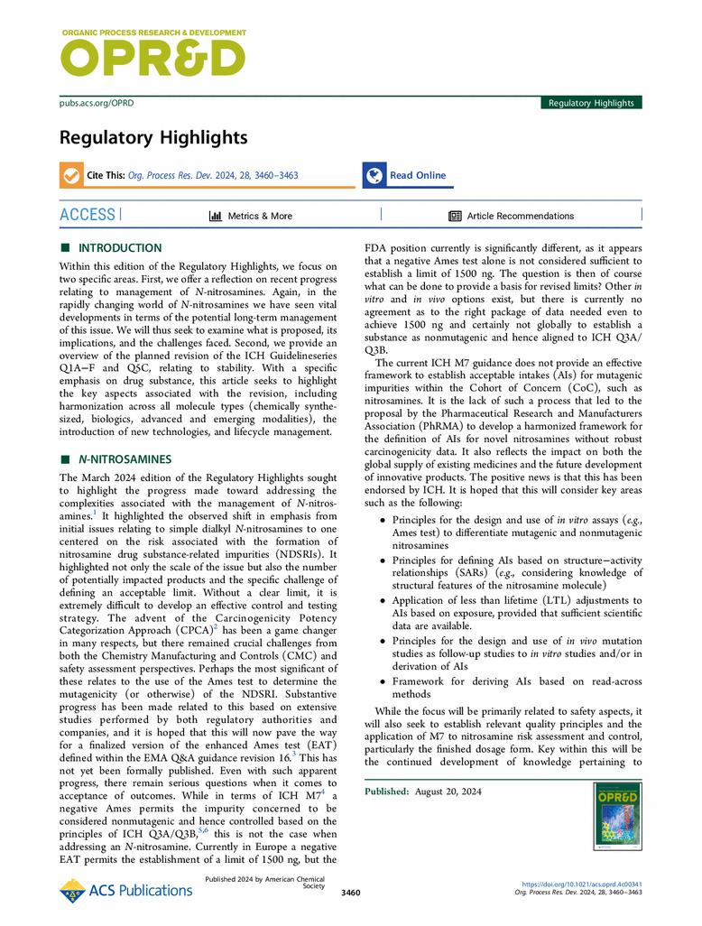 Regulatory Highlights