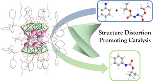 Structure Distortion Endows Copper Nanoclusters with Surface-Active Uncoordinated Sites for Boosting Catalysis