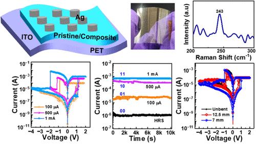 Multilevel Resistive Switching in Flexible RRAM Devices with a PVP:MoSe2 Active Layer