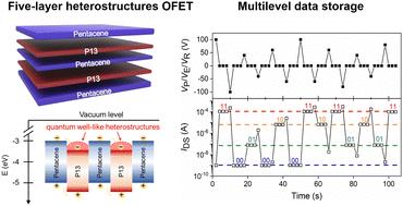 High-performance multilevel nonvolatile organic field-effect transistor memory based on multilayer organic semiconductor heterostructures†