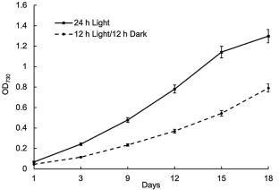 The effect of light availability and light wavelength on growth, 2-MIB biosynthesis, and 2-MIB-related gene expression in Pseudanabaena foetida var. intermedia