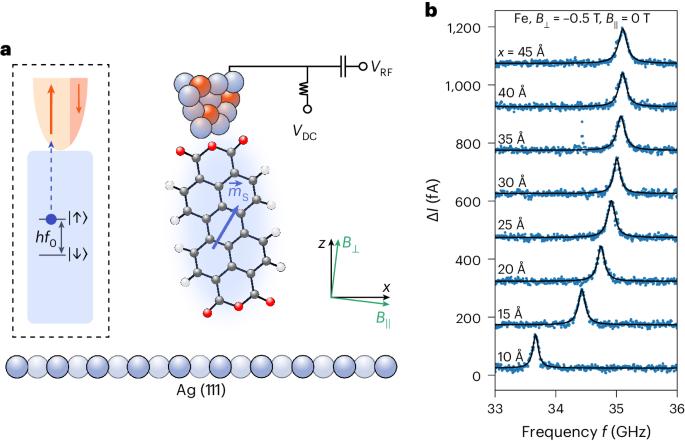 A molecular spin on a scanning probe tip enables quantum sensing at the atomic scale