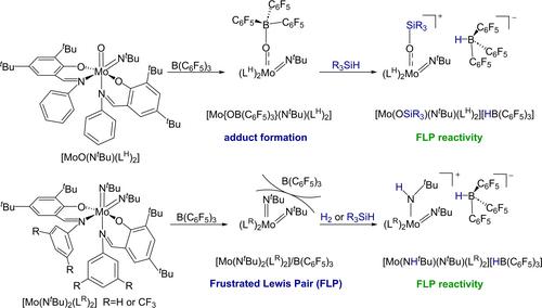 Vanadium(V/IV) Oxido Complexes: Potential as Bases in Frustrated Lewis Pairs