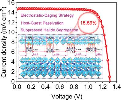 Columnar Macrocyclic Molecule Tailored Grain Cage to Stabilize Inorganic Perovskite Solar Cells with Suppressed Halide Segregation