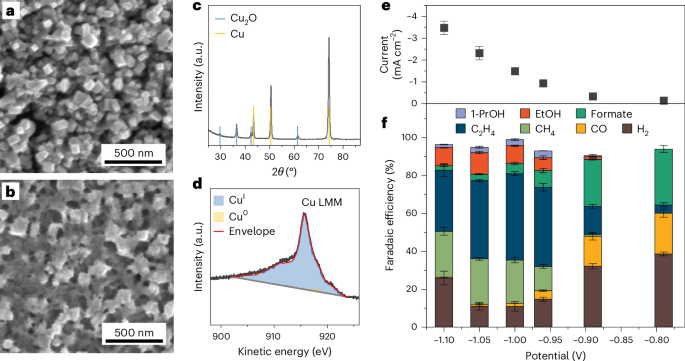 Key intermediates and Cu active sites for CO2 electroreduction to ethylene and ethanol