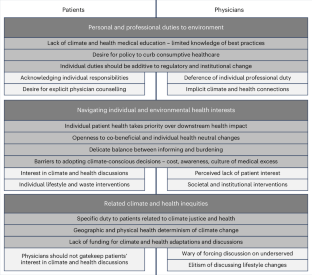 A focus group study of ethical issues during climate-informed health decision-making