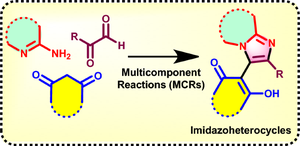 Arylglyoxal-based multicomponent synthesis of C-3 functionalized imidazoheterocycles