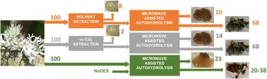 Alternatives for the extraction of bioactives and biopolymers from Evernia prunastri for the formulation of antimicrobial bio-based films†