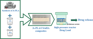 Preparation and characterization of 3s-PLA/CS/nHA drug-loaded composites by supercritical carbon dioxide technology