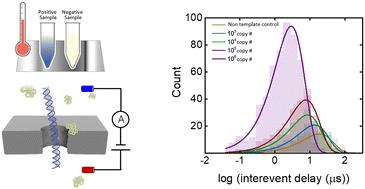 Solid-state nanopore counting of amplicons from recombinase polymerase isothermal amplification†