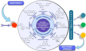 Chalcone and derived natural products: versatile scaffolds for multiple targets in treatment of Type 2 diabetes