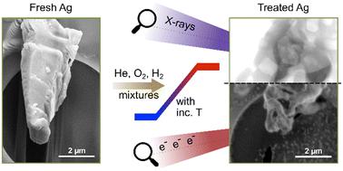 Restructuring of Ag catalysts for methanol to formaldehyde conversion studied using in situ X-ray ptychography and electron microscopy