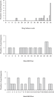 Reliability of the Mini-BESTest and Brief-BESTest for assessing patients with incomplete spinal cord injury