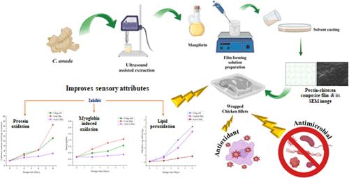 Exploiting the Combinatorial Potential of Mangiferin and Jujube Seeds in Poultry Meat Preservation: A Sustainable Packaging Solution to Improve Food Quality