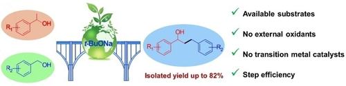 Green Synthesis of Diphenyl-Substituted Alcohols Via Radical Coupling of Aromatic Alcohols Under Transition-Metal-Free Conditions.