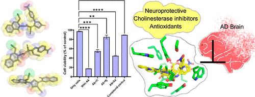 Quinazolinone-Hydrazine Cyanoacetamide Hybrids as Potent Multitarget-Directed Druggable Therapeutics against Alzheimer's Disease: Design, Synthesis, and Biochemical, In Silico, and Mechanistic Analyses.