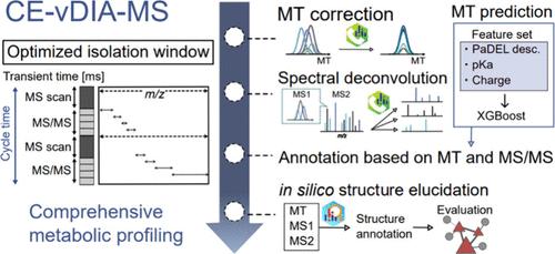 Using Variable Data-Independent Acquisition for Capillary Electrophoresis-Based Untargeted Metabolomics.