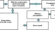 Stochastic Approach to the Evolution of the Global Water Cycle: Results of Historical Experiments on the CMIP-6 Models