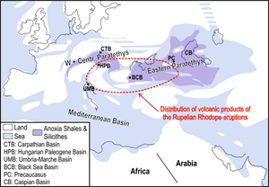 The large Rupelian Rhodope Massif eruptions as the source of airfall tuffs in SE, S and Central Europe: 40Ar/39Ar and U–Pb age constraints