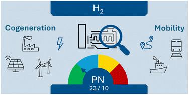 Investigations on particle emissions of large-bore engines powered by natural gas and hydrogen†