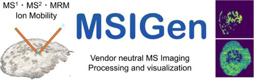 MSIGen: An Open-Source Python Package for Processing and Visualizing Mass Spectrometry Imaging Data.